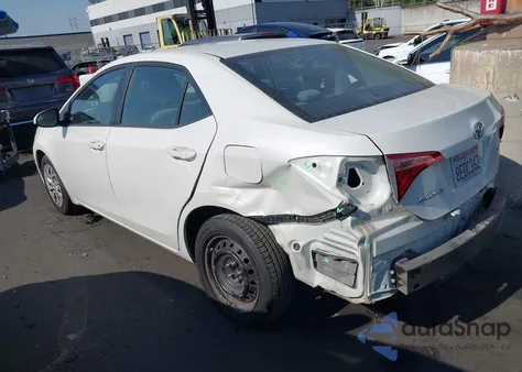2018 Toyota Corolla Le из США, поврежденный, VIN 5YFBURHE7JP830676